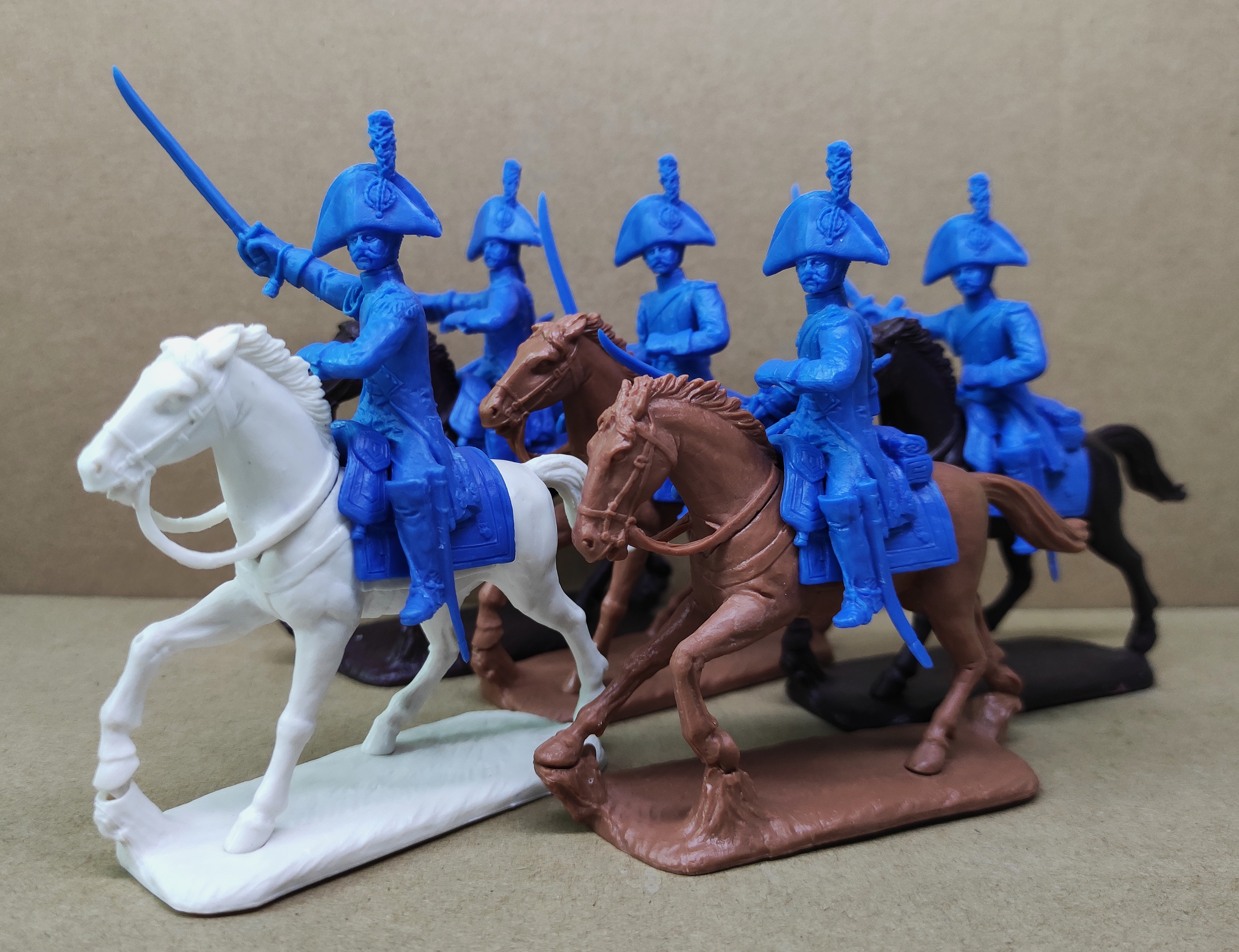 54 BCF 02 Heavy Cavalry in Bicorne